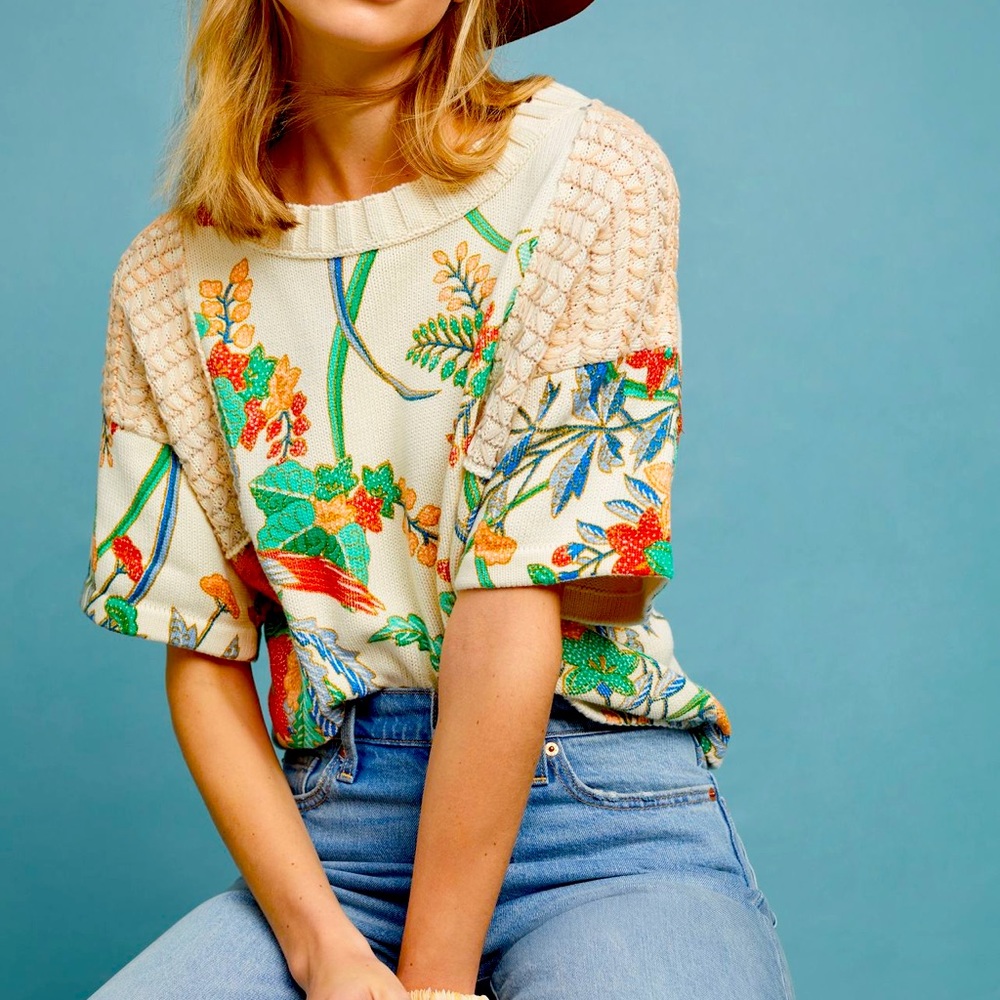 Anthropologie Sweater Top